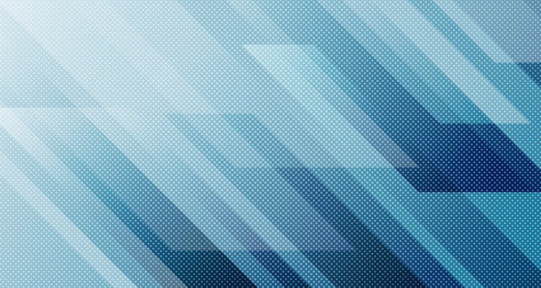 Blue geometric abstract background overlap layer on dark space with diagonal lines decoration. Modern graphic design element striped style for banner, flyer, card, brochure cover, or landing page vector