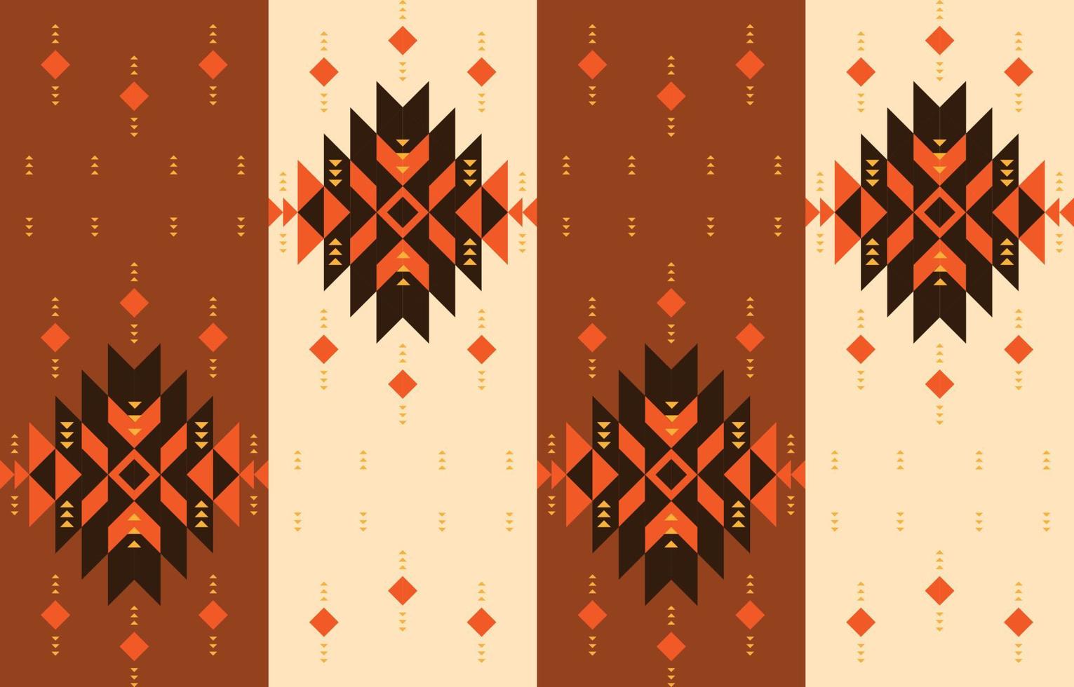 Indigenous style seamless pattern. Geometric seamless. Design for indigenous, fabric, boho, carpet, ikat, tribal, batik, texture, background, vector, illustration, pattern style. vector