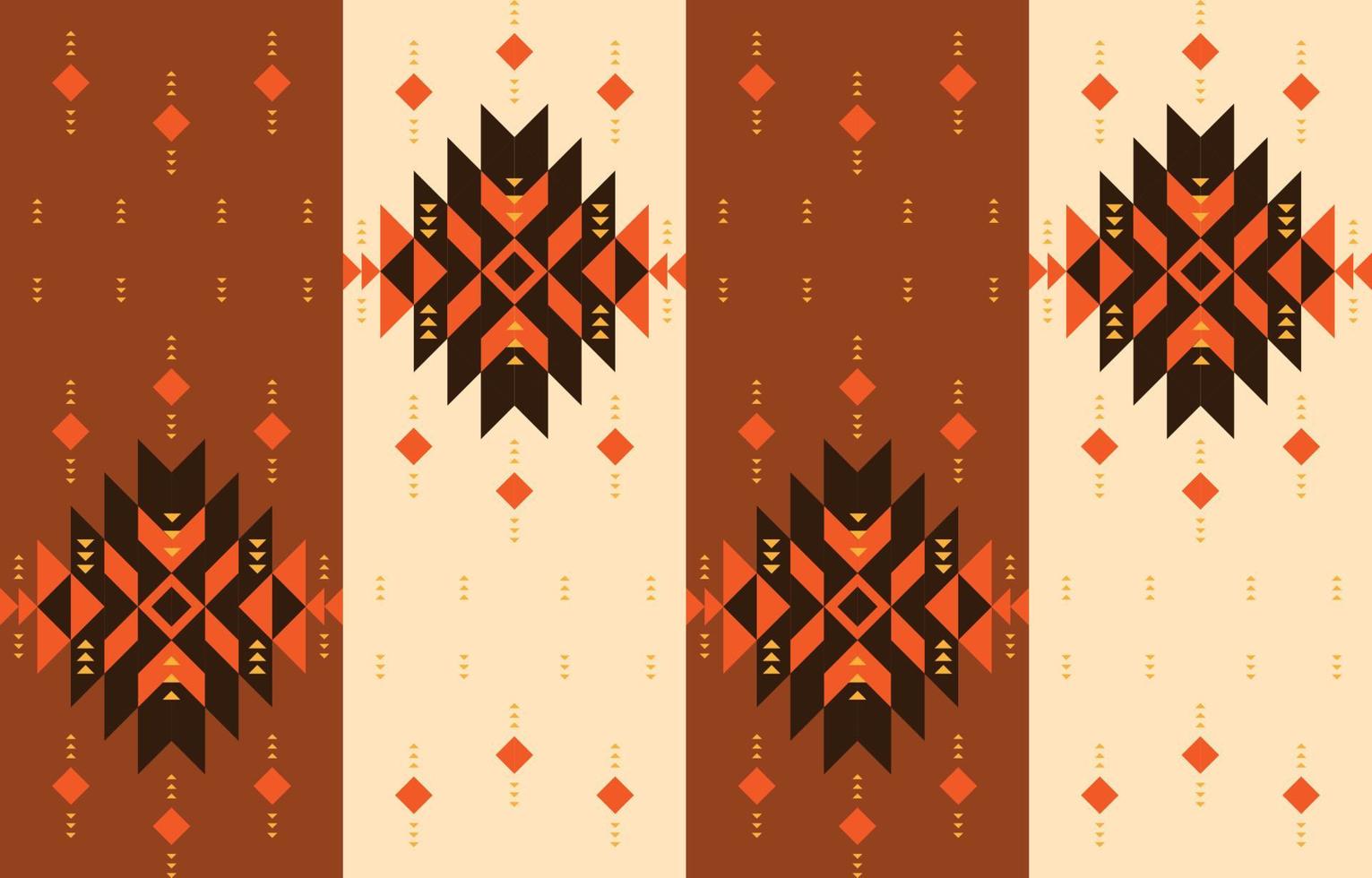 Indigenous style seamless pattern. Geometric seamless. Design for indigenous, fabric, boho, carpet, ikat, tribal, batik, texture, background, vector, illustration, pattern style. vector