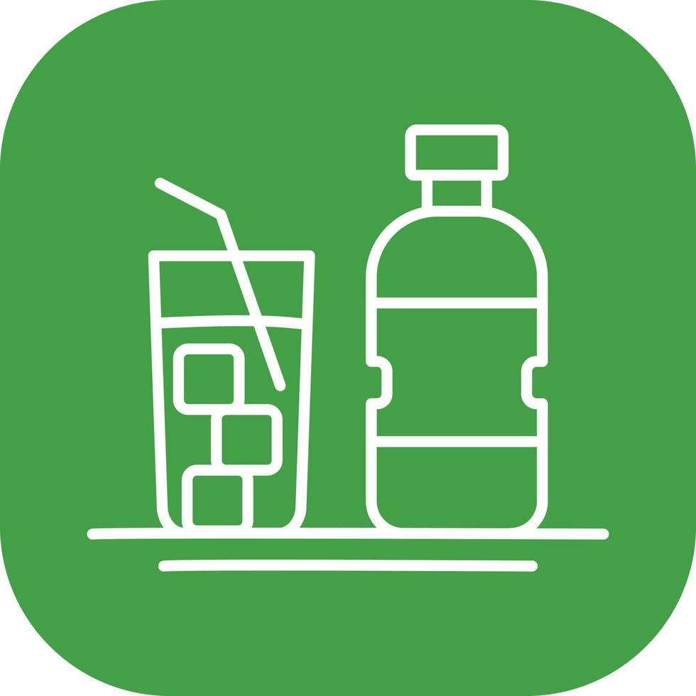 Mineral Water Vector Icon