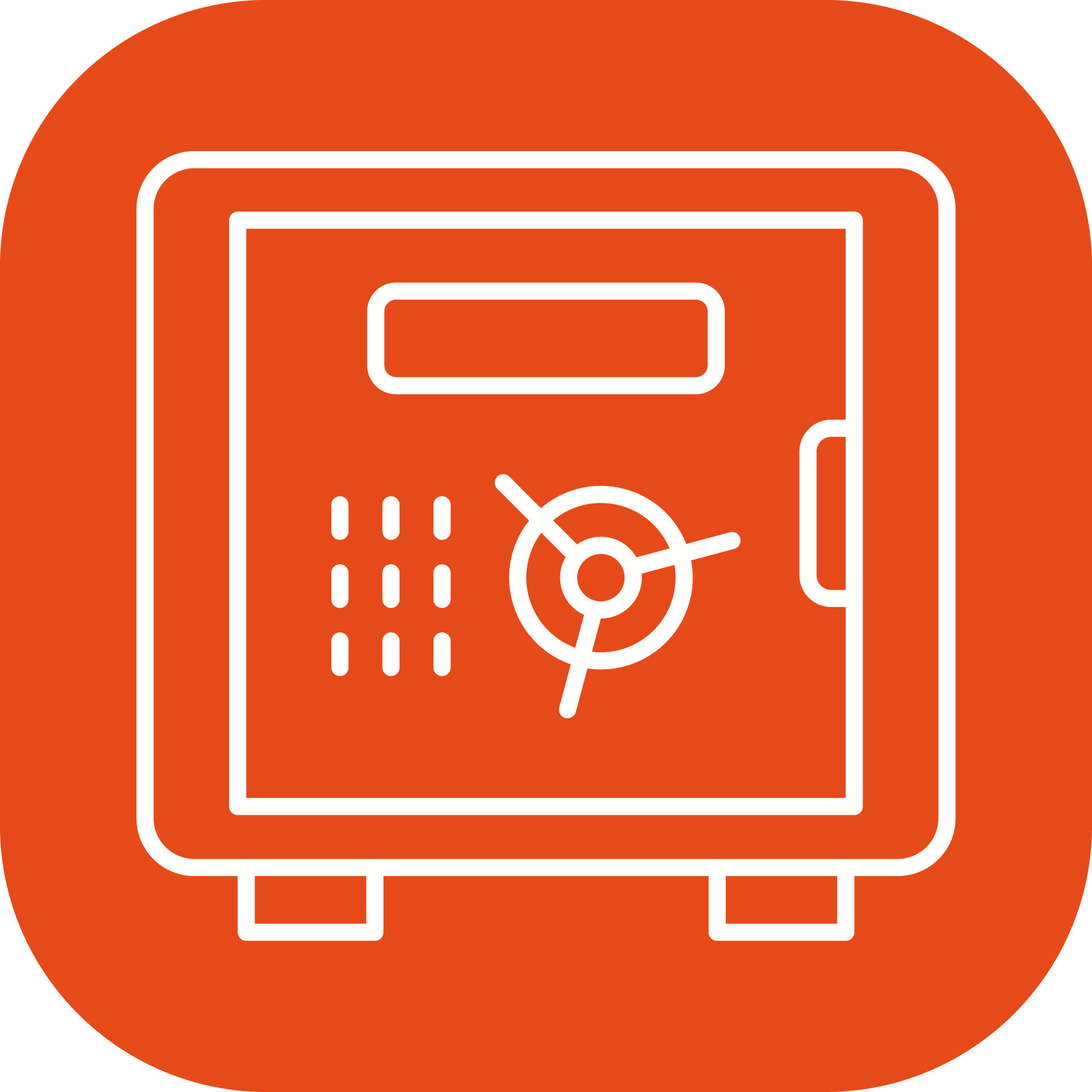 Safe Box Vector Icon 18877870 Vector Art at Vecteezy