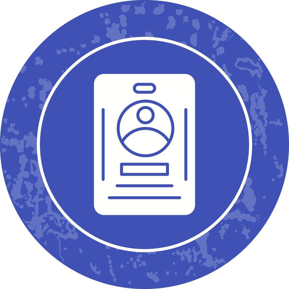 Office Card Vector Icon