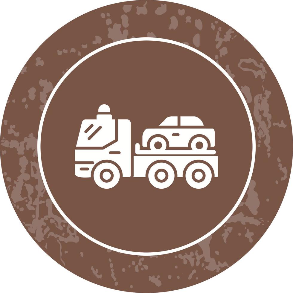 Tow Truck Vector Icon