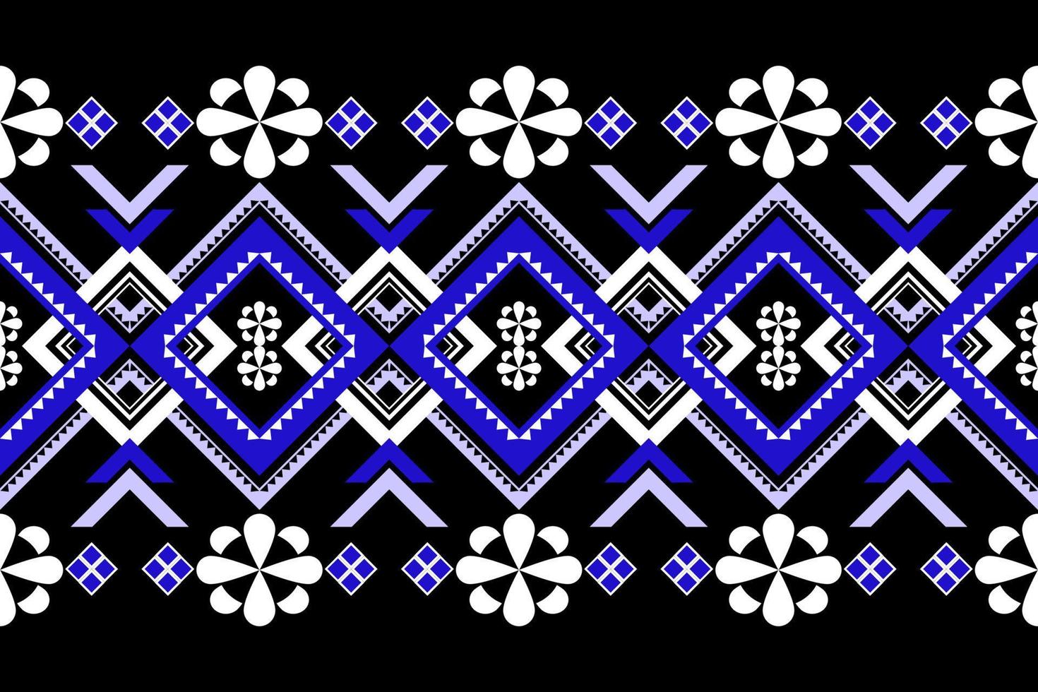 Geometric Fusion An Ethnic Pattern with a Modern Twist vector