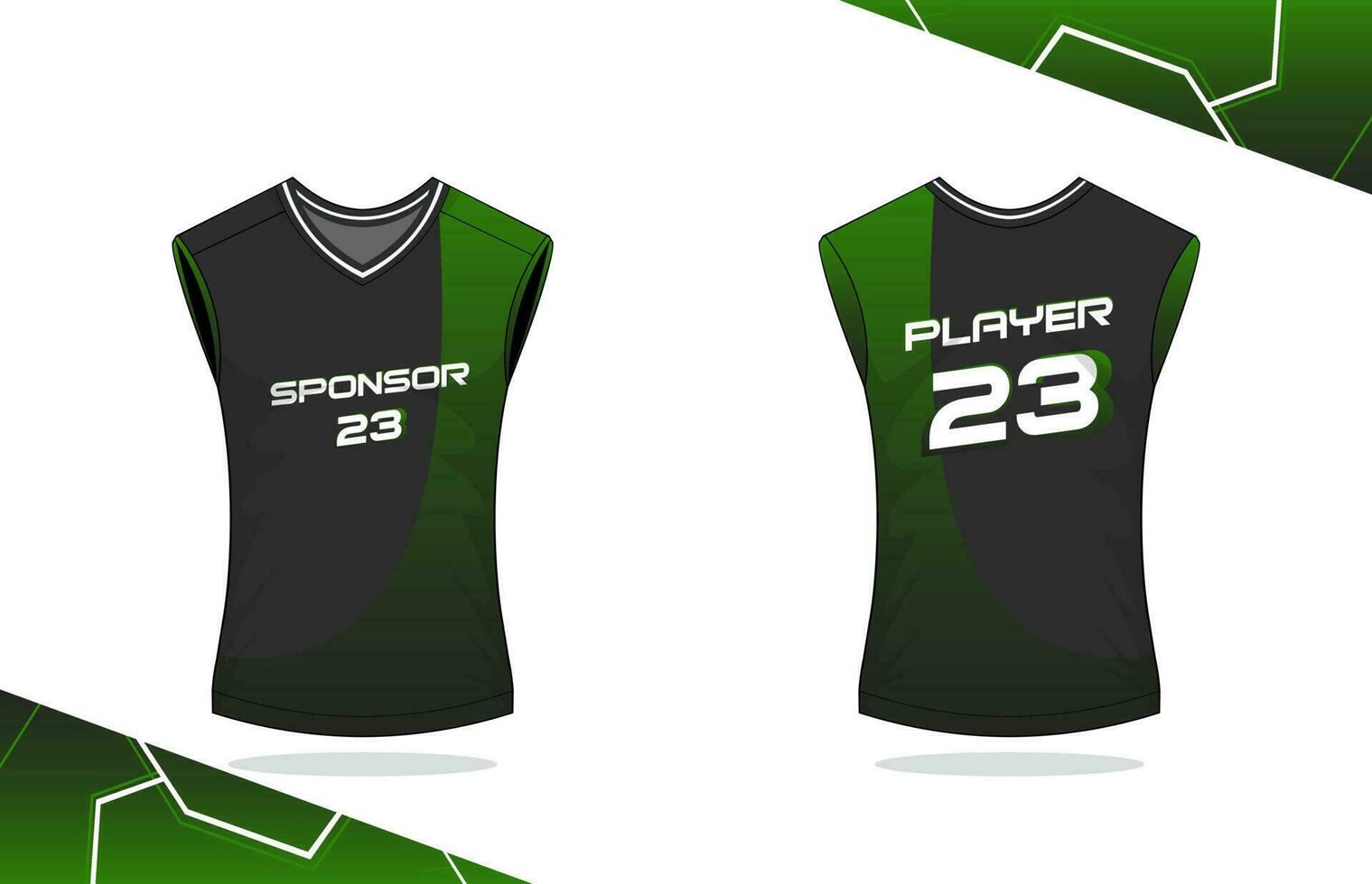 Basketball tank-top jersey design vector