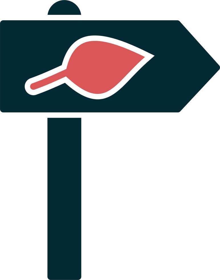 Signage Vector Icon