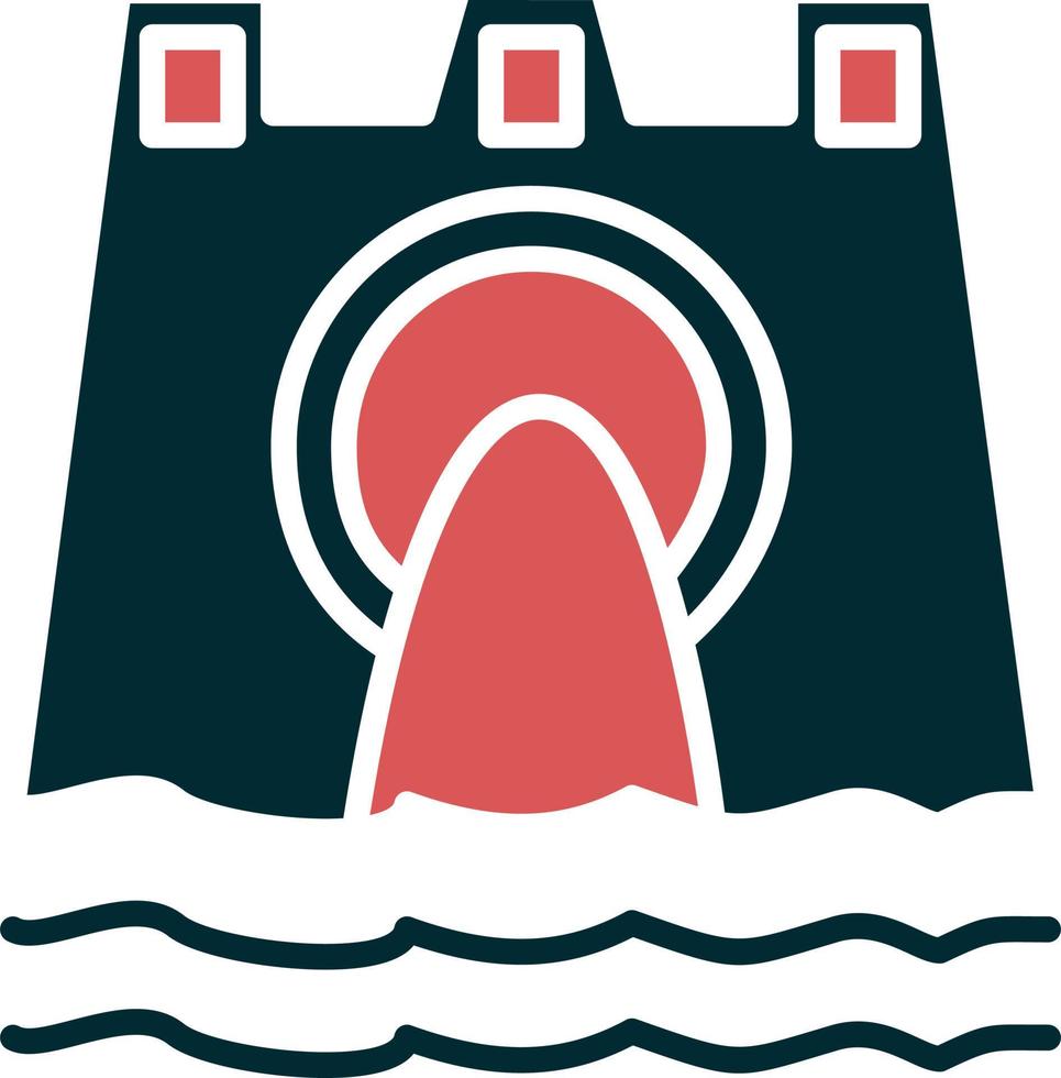 Dam Vector Icon