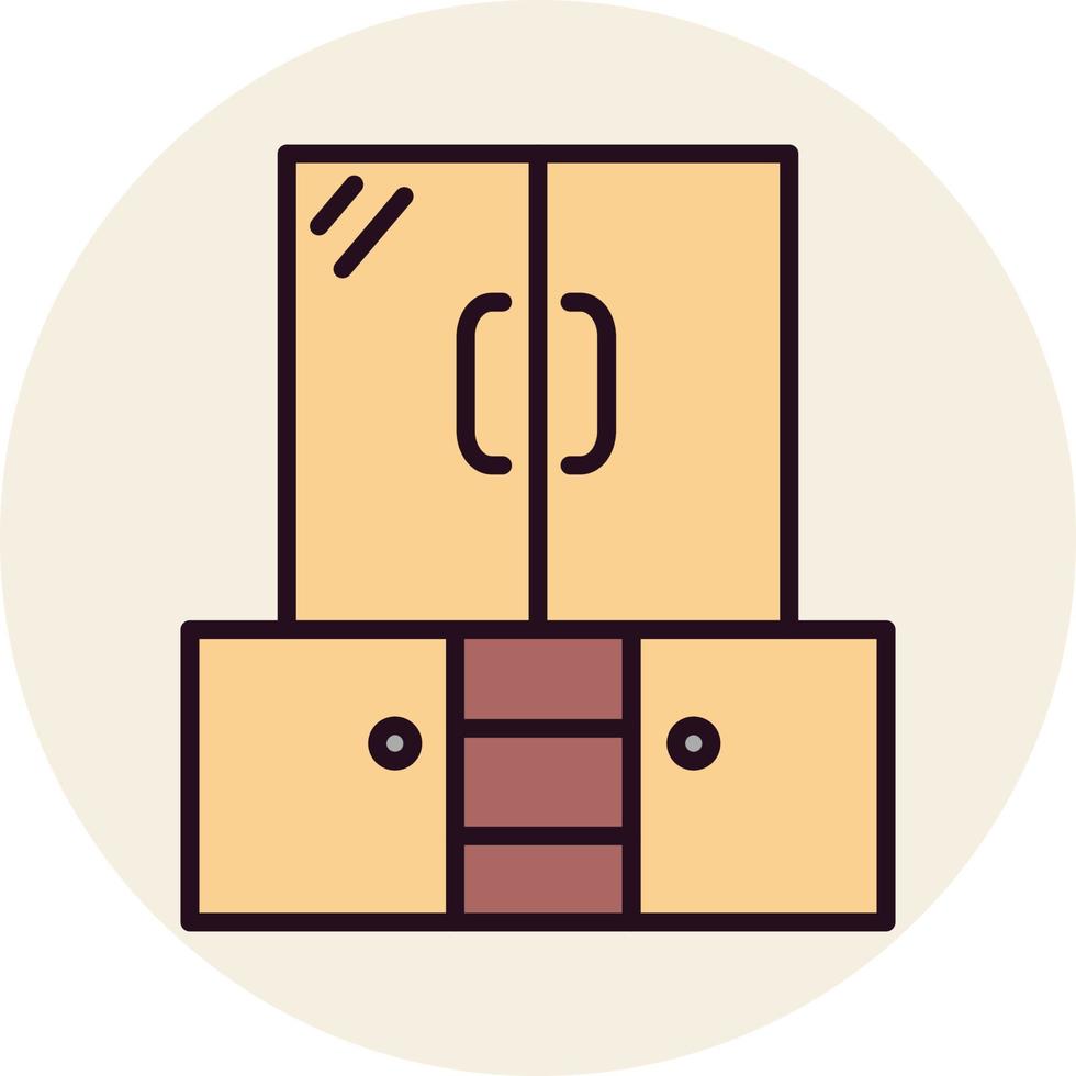 Cabinet Vector Icon