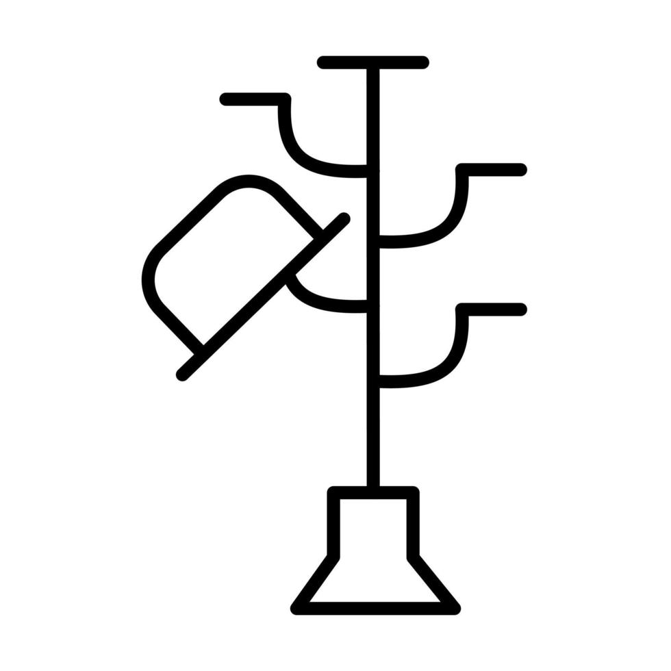 Hatstand Vector Icon