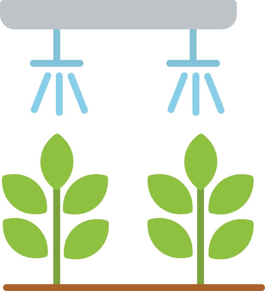 Hydroponic gardening Vector Icon