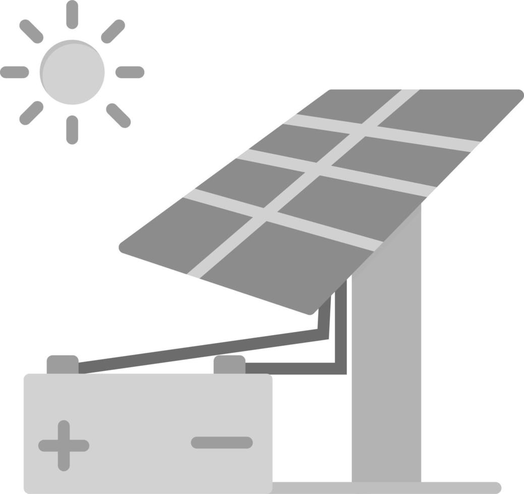 icono de vector de energía solar