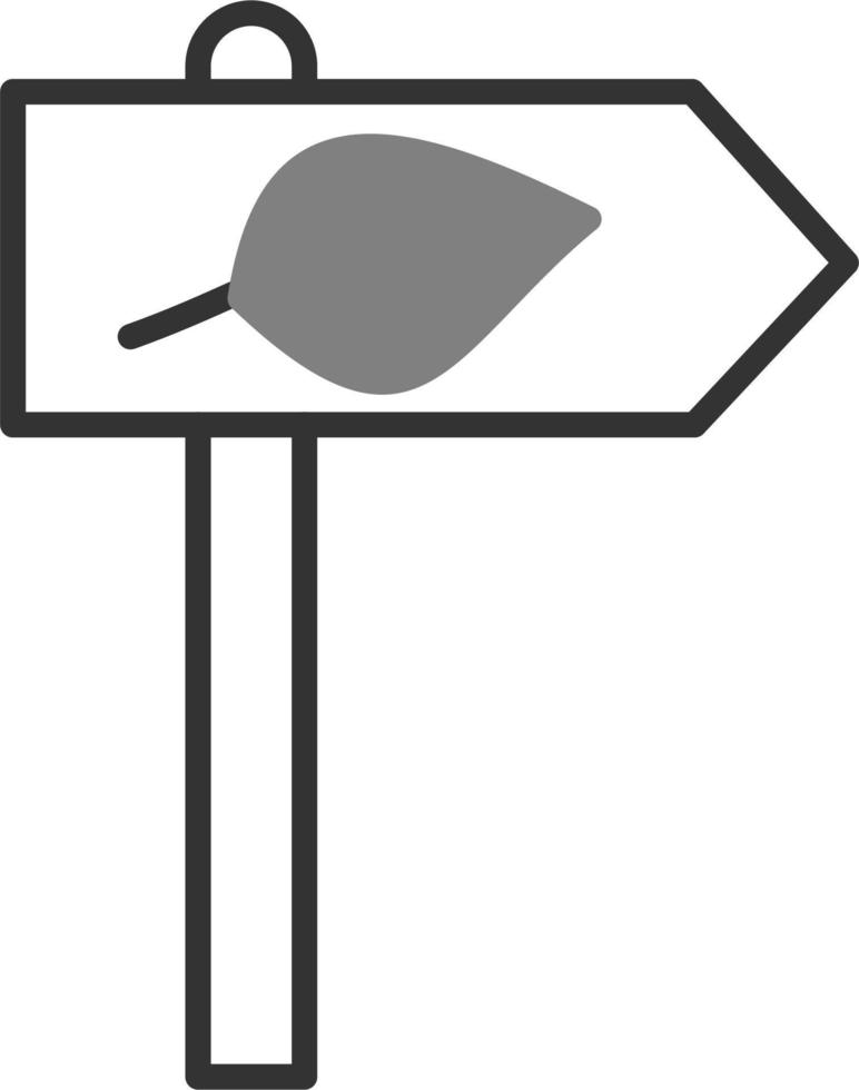 Signage Vector Icon