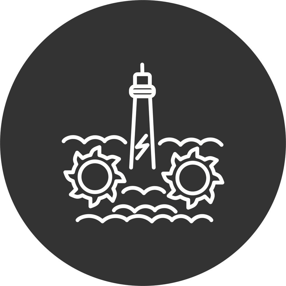 Hydropower Vector Icon