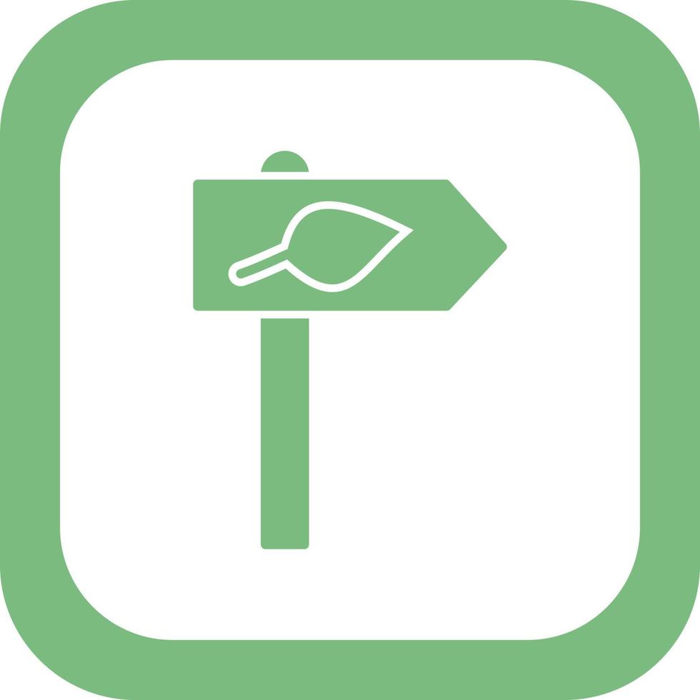 Signage Vector Icon