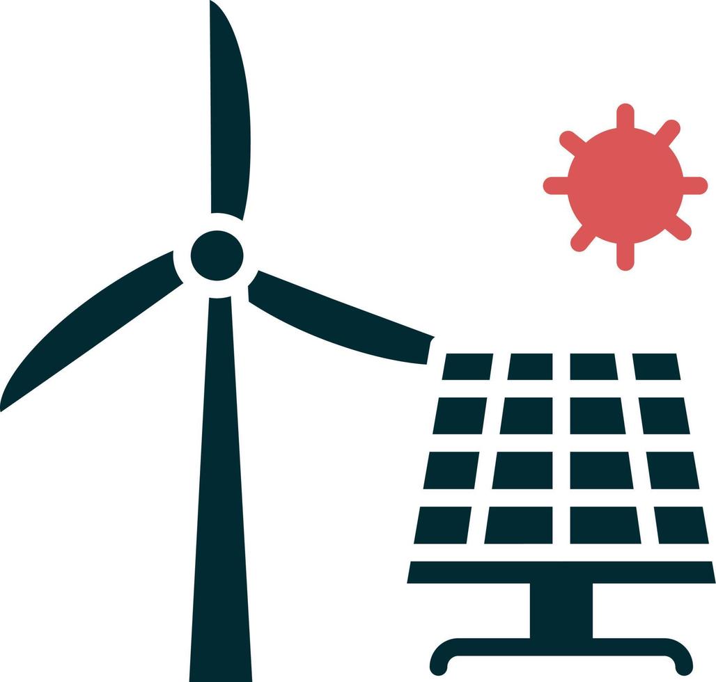 Renewable energy Vector Icon
