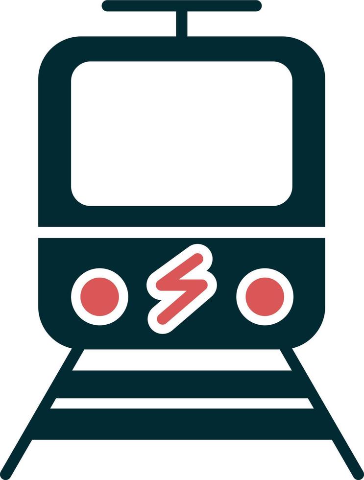 Electrictrain Vector Icon