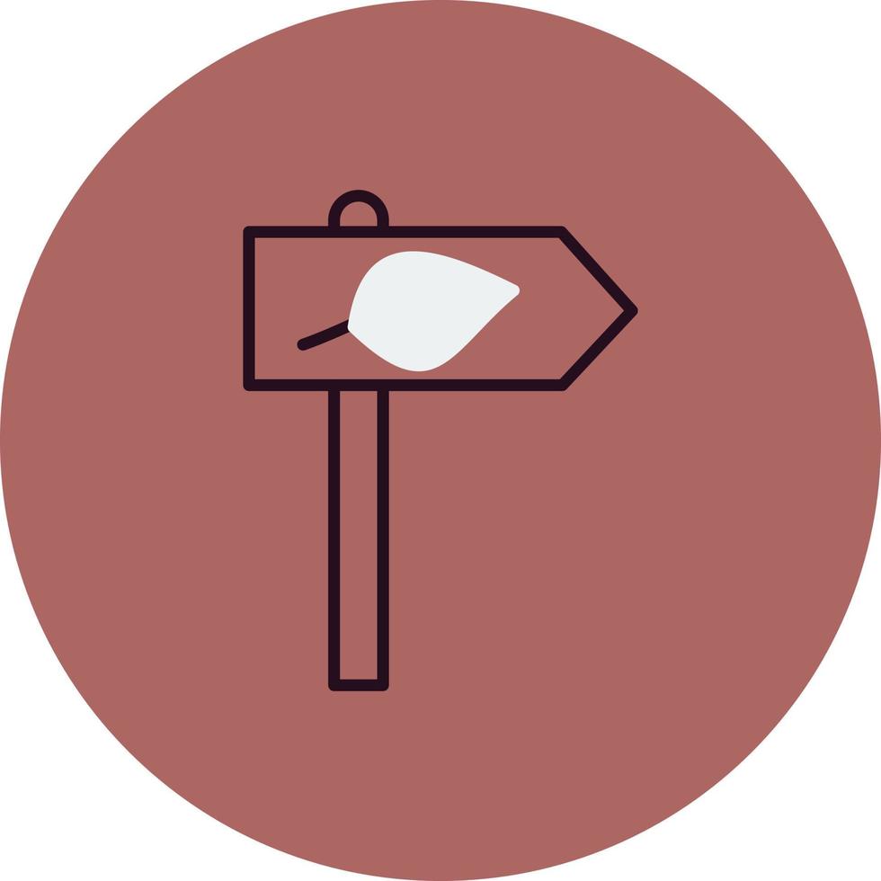 Signage Vector Icon