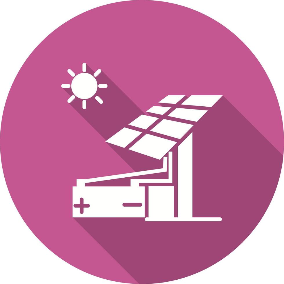 Solar energy Vector Icon