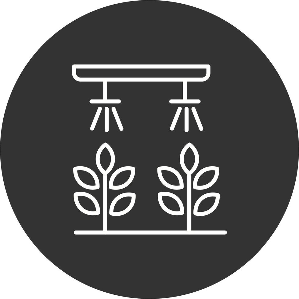 Hydroponic gardening Vector Icon