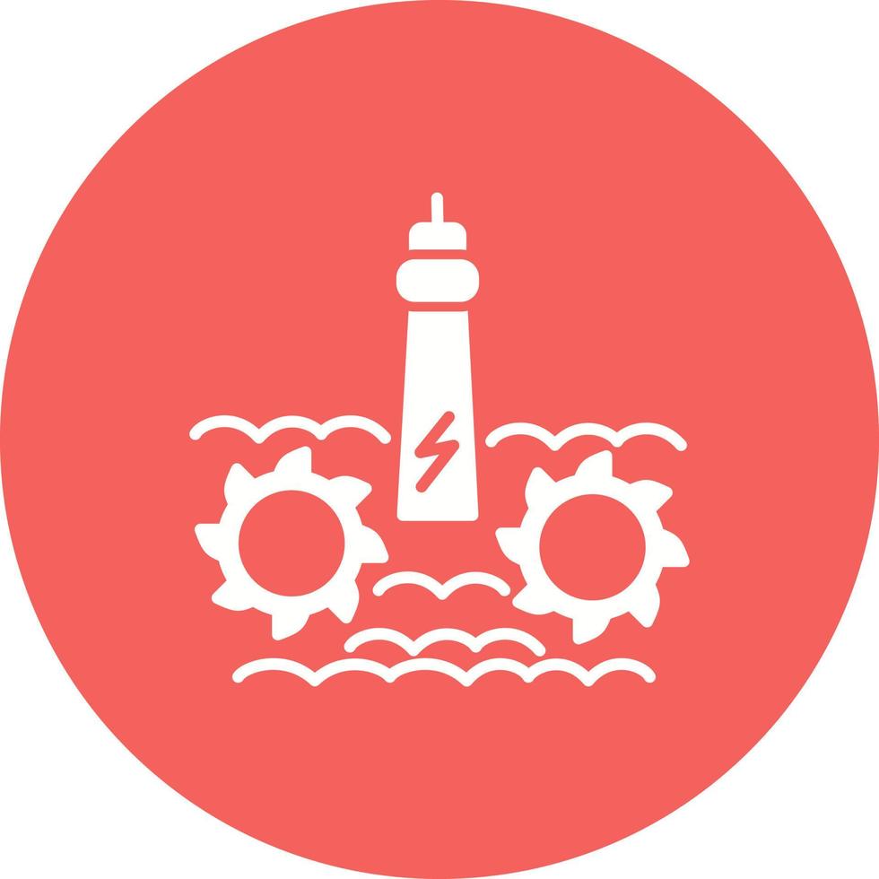 Hydropower Vector Icon