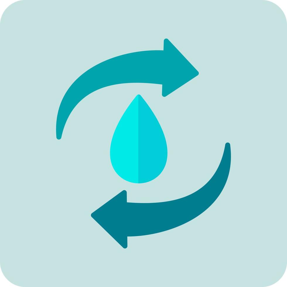 Recycl ewater Vector Icon