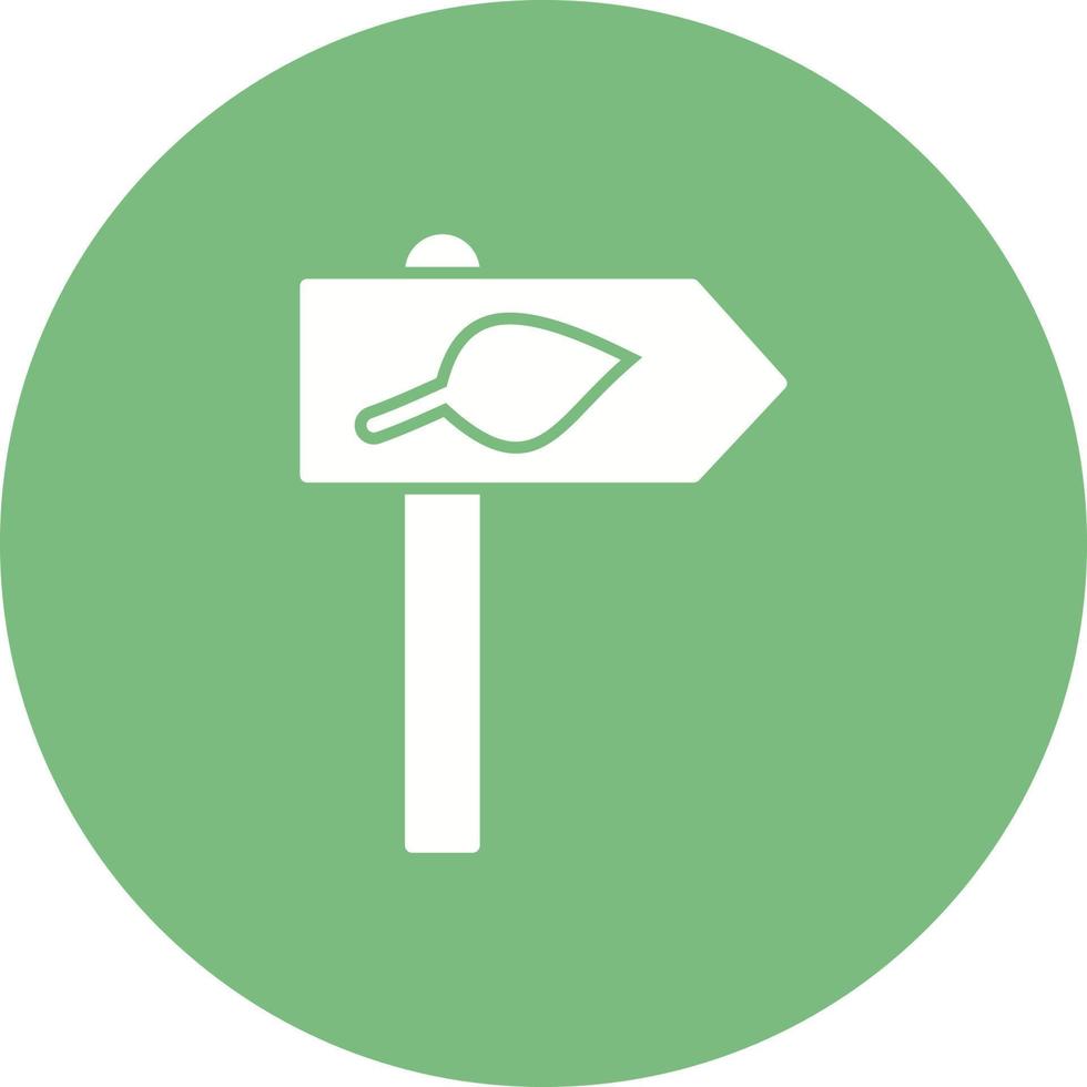 Signage Vector Icon