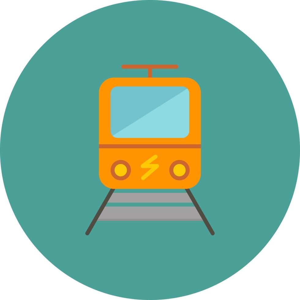 Electrictrain Vector Icon
