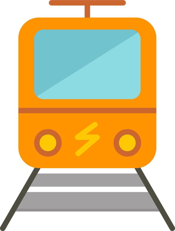 Electrictrain Vector Icon