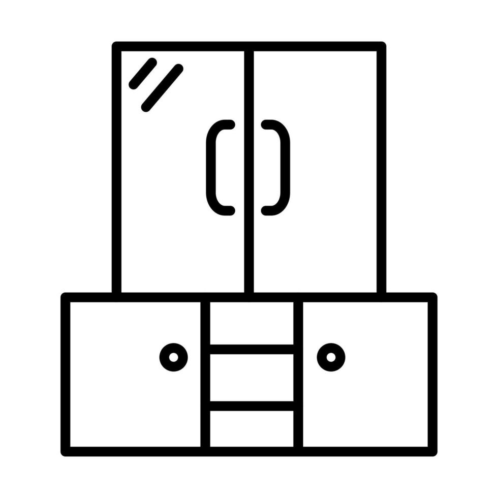 Cabinet Vector Icon