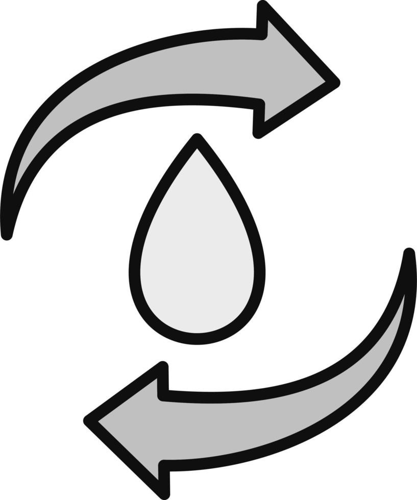 Recycl ewater Vector Icon