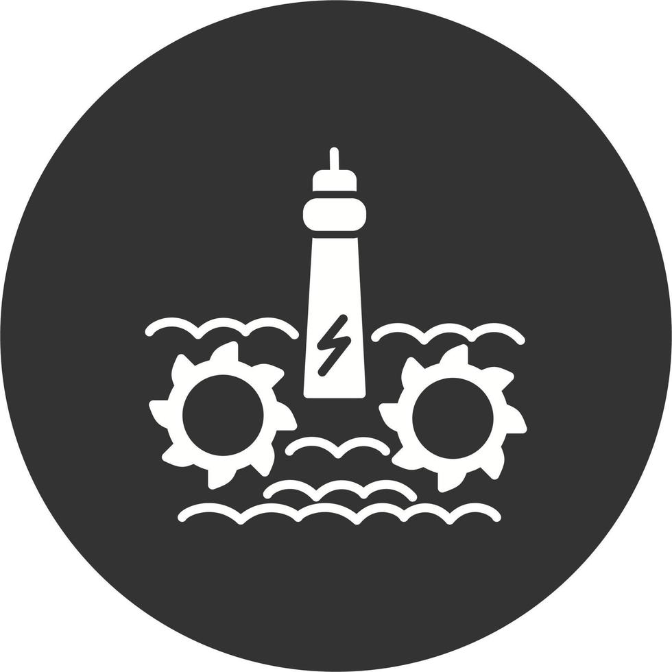 Hydropower Vector Icon