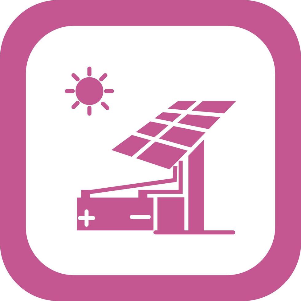 Solar energy Vector Icon