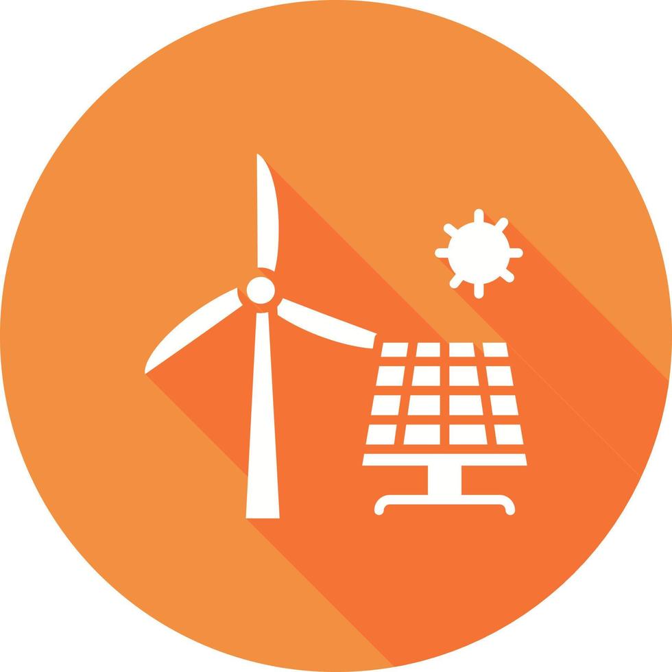 Renewable energy Vector Icon