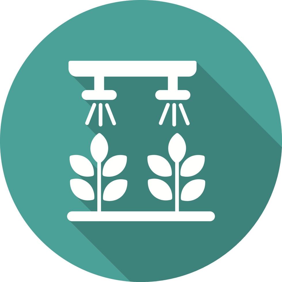 Hydroponic gardening Vector Icon