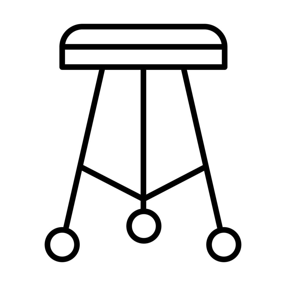 Stool Vector Icon