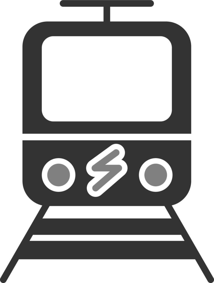 Electrictrain Vector Icon