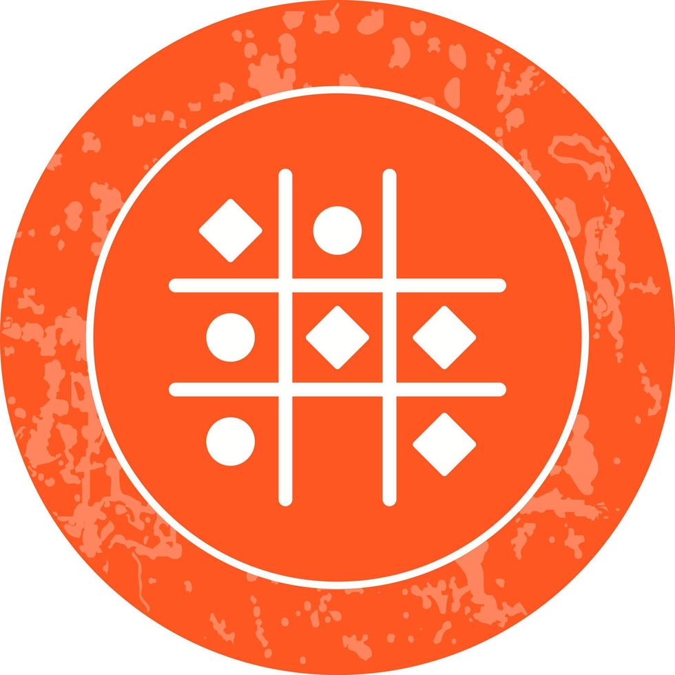 Tic Tac Toe Vector Icon