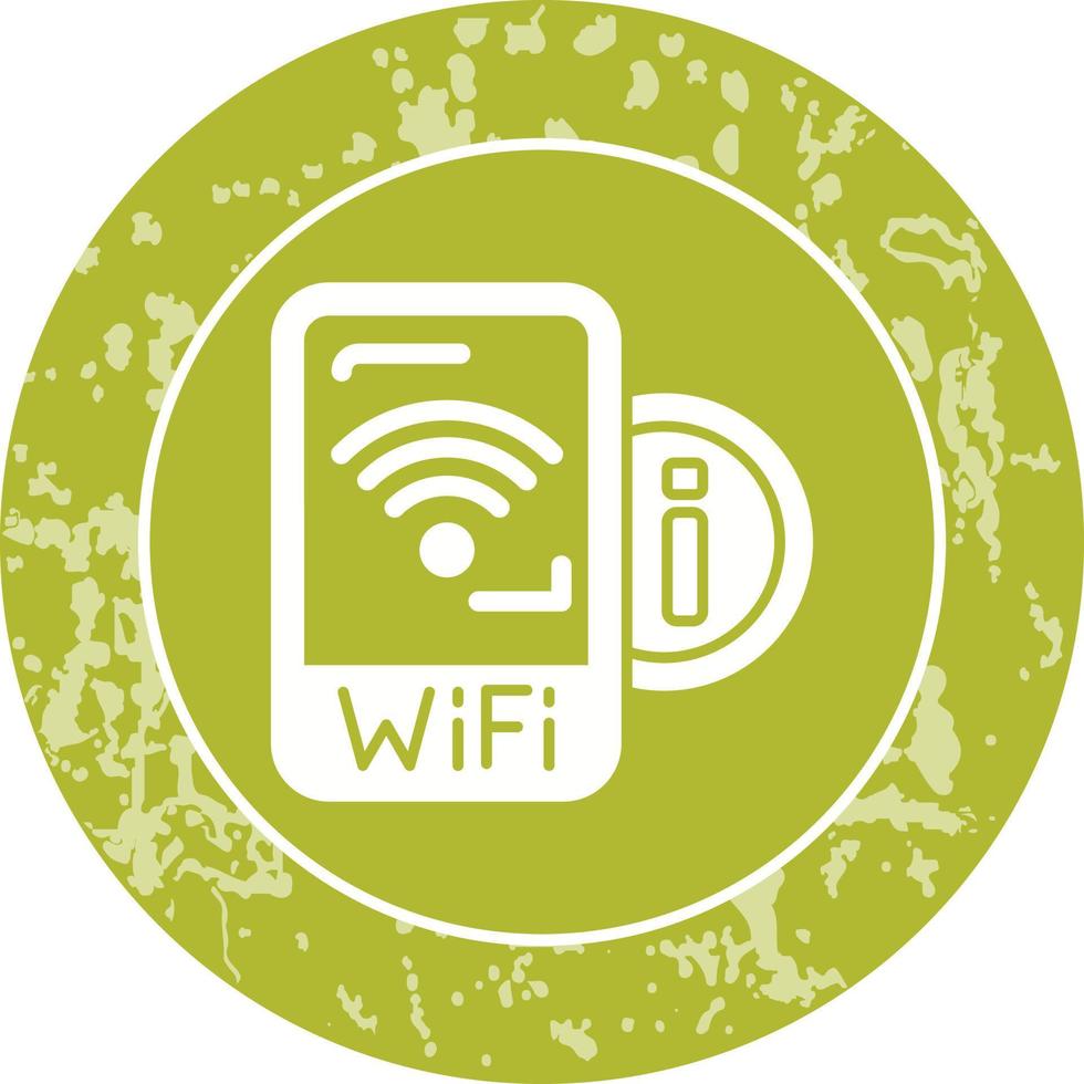 icono de vector de señal wifi