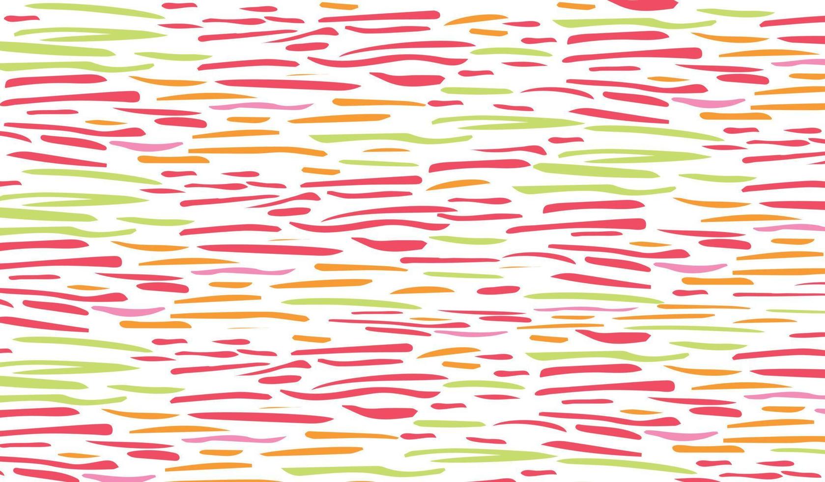 Bright Pastel Colored Tie-Dye Shibori Stripes on White Textured Background Vector Seamless Pattern. Perfect for Spring-Summer Textiles, Stationery