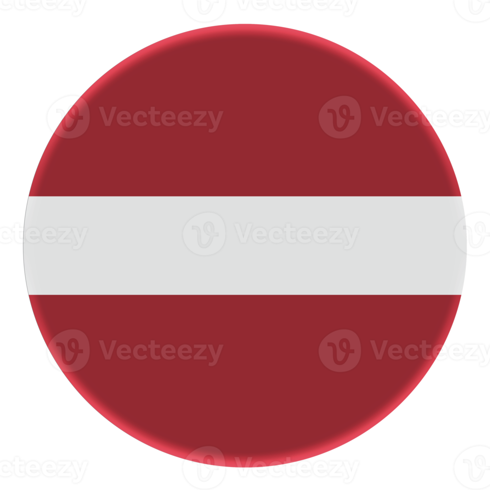 3D Flag of Latvia on avatar circle. png