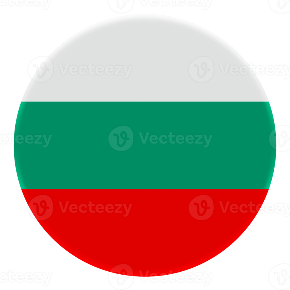 3D Flag of Bulgaria on avatar circle. png
