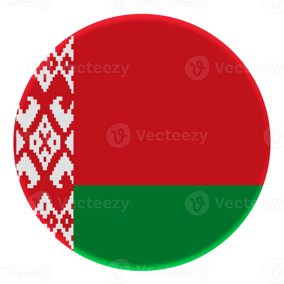 Bandera 3d de Bielorrusia en un círculo de avatar. png