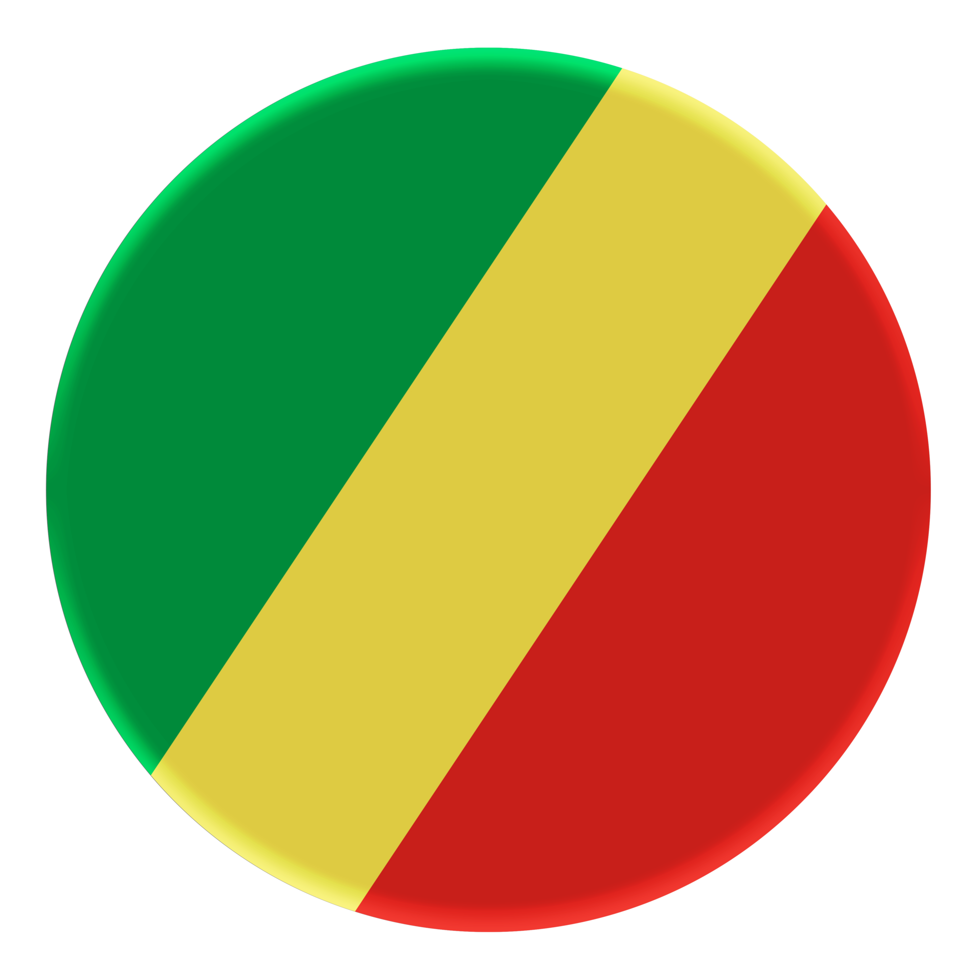 Free 3D Flag of Republic of the Congo on a avatar circle. 18880573 PNG ...