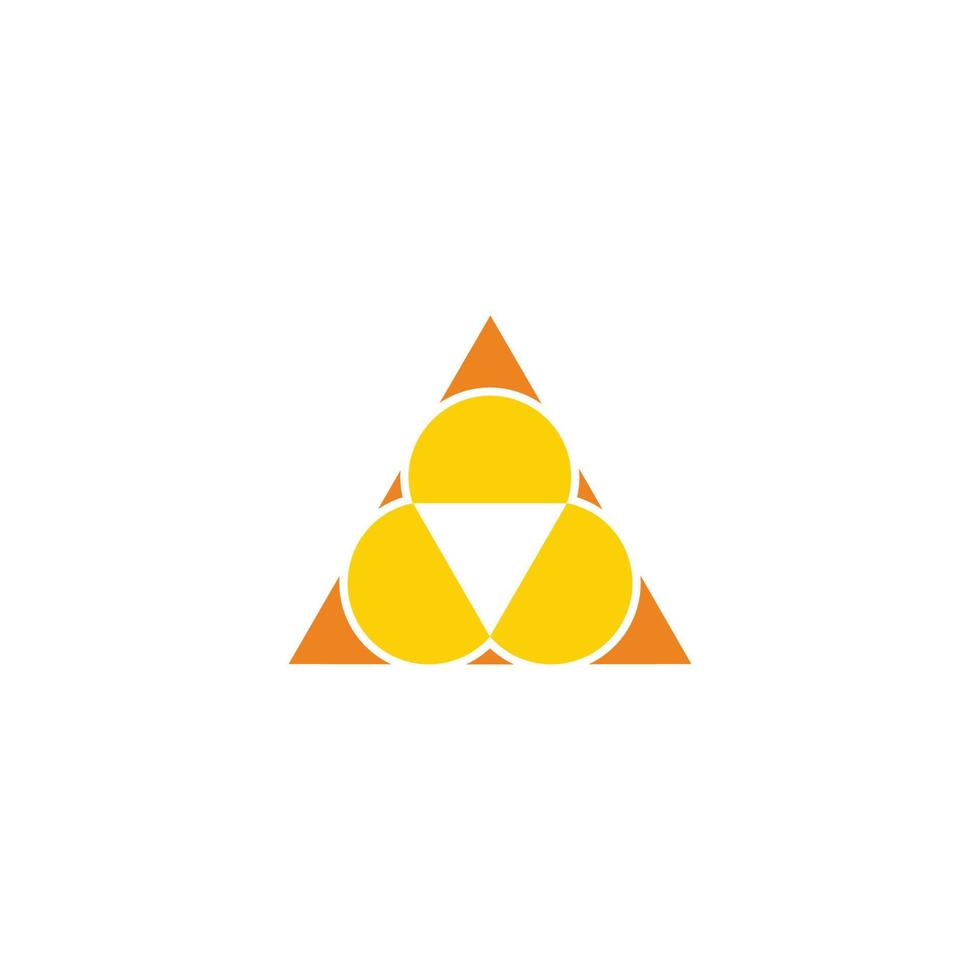 carton package symbol triangle geometric shape logo vector