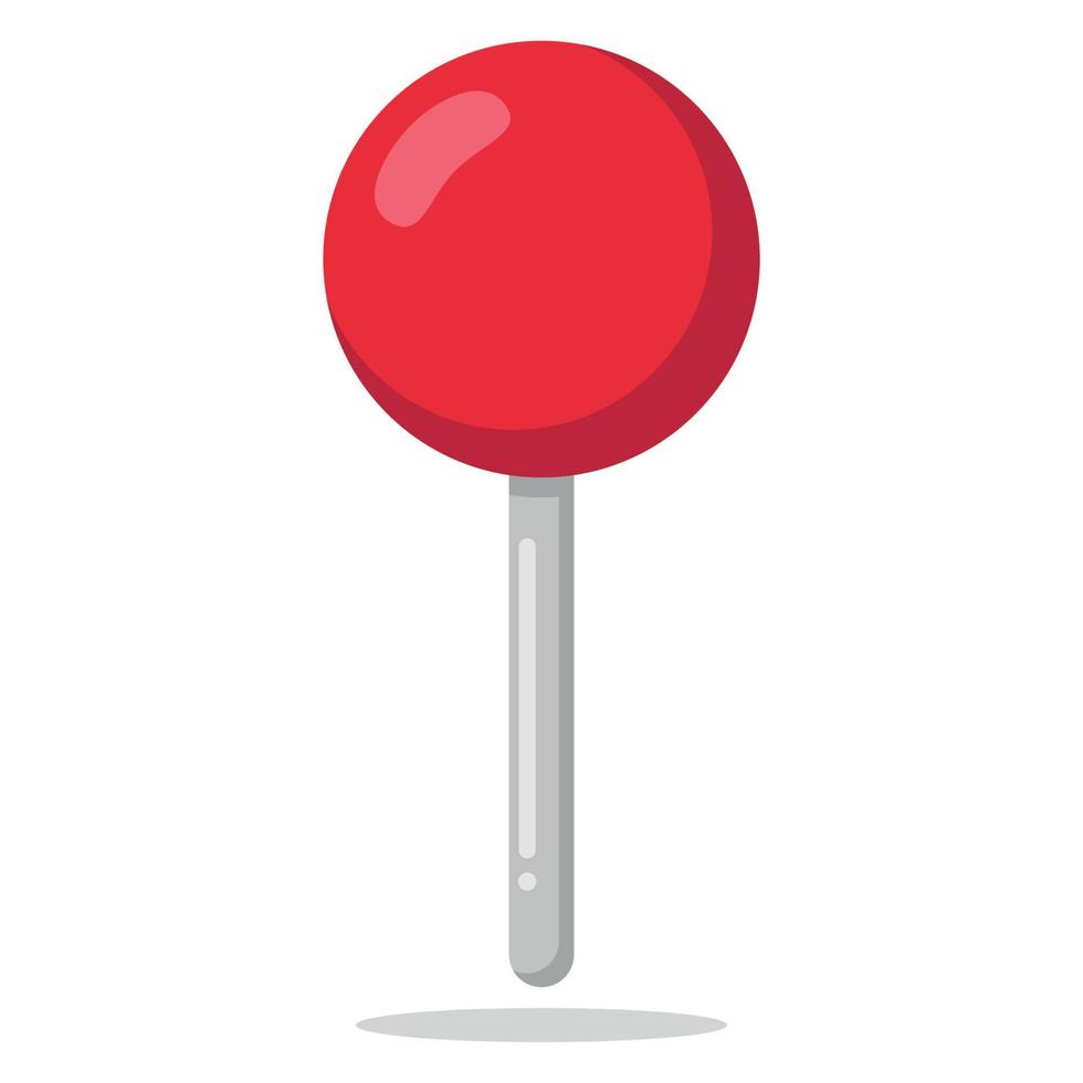 Red And Silver Location Pin 18881980 Vector Art at Vecteezy