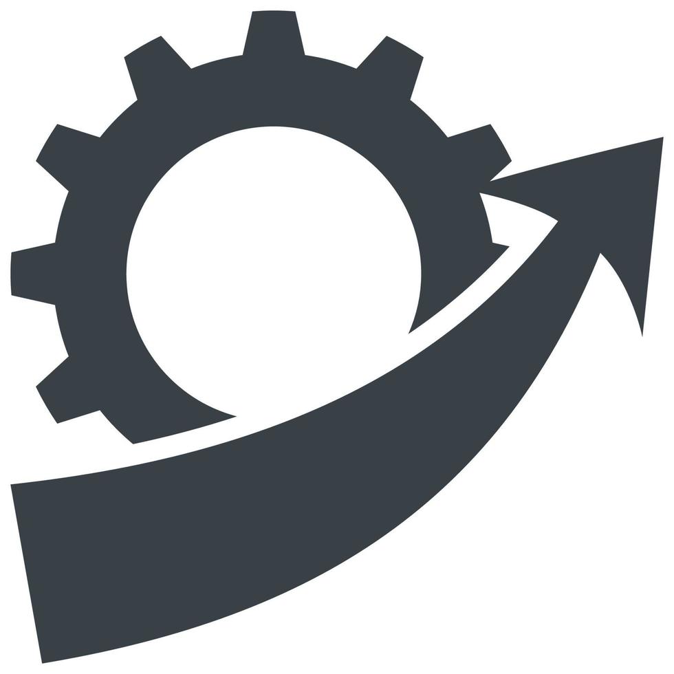 enhanced glyph style icon vector