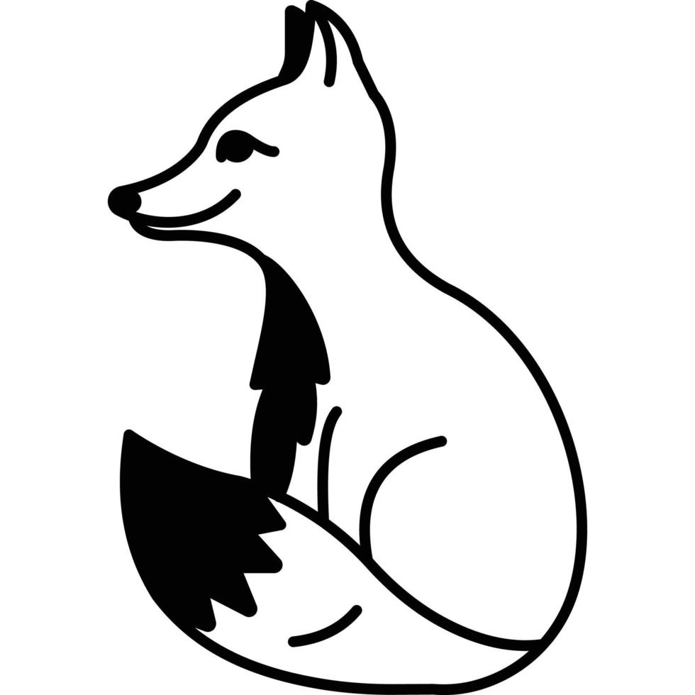 Fox which can easily edit or modify vector