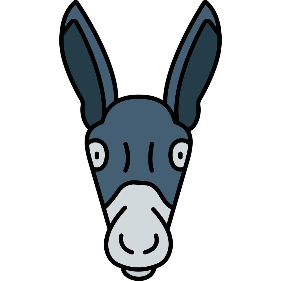 Donkey which can easily edit or modify vector
