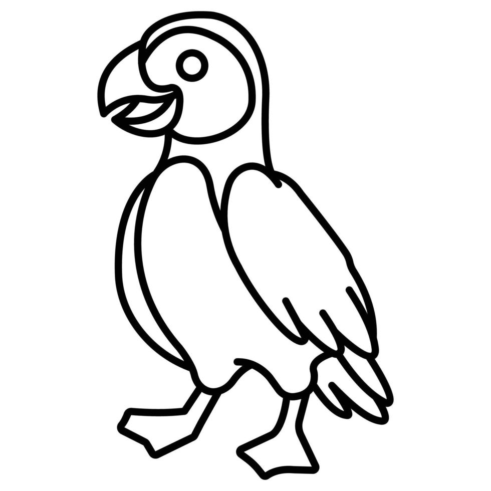 Parrot which can easily edit or modify vector