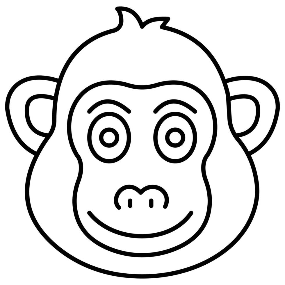 Gorilla which can easily edit or modify vector